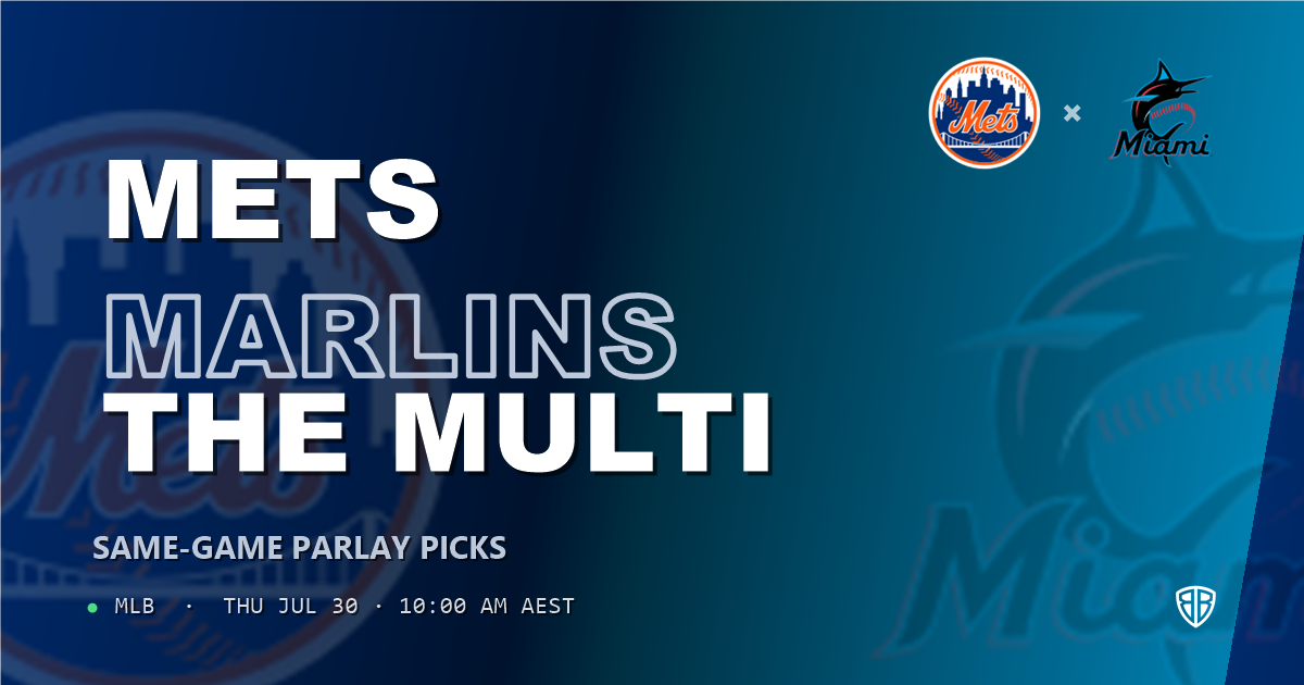 New York Mets vs Miami Marlins Prediction and Same Game Parlay picks, July 31, 2026