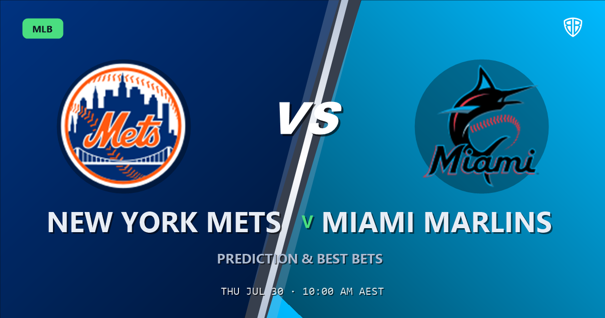 New York Mets vs Miami Marlins Prediction and Picks, July 31, 2026