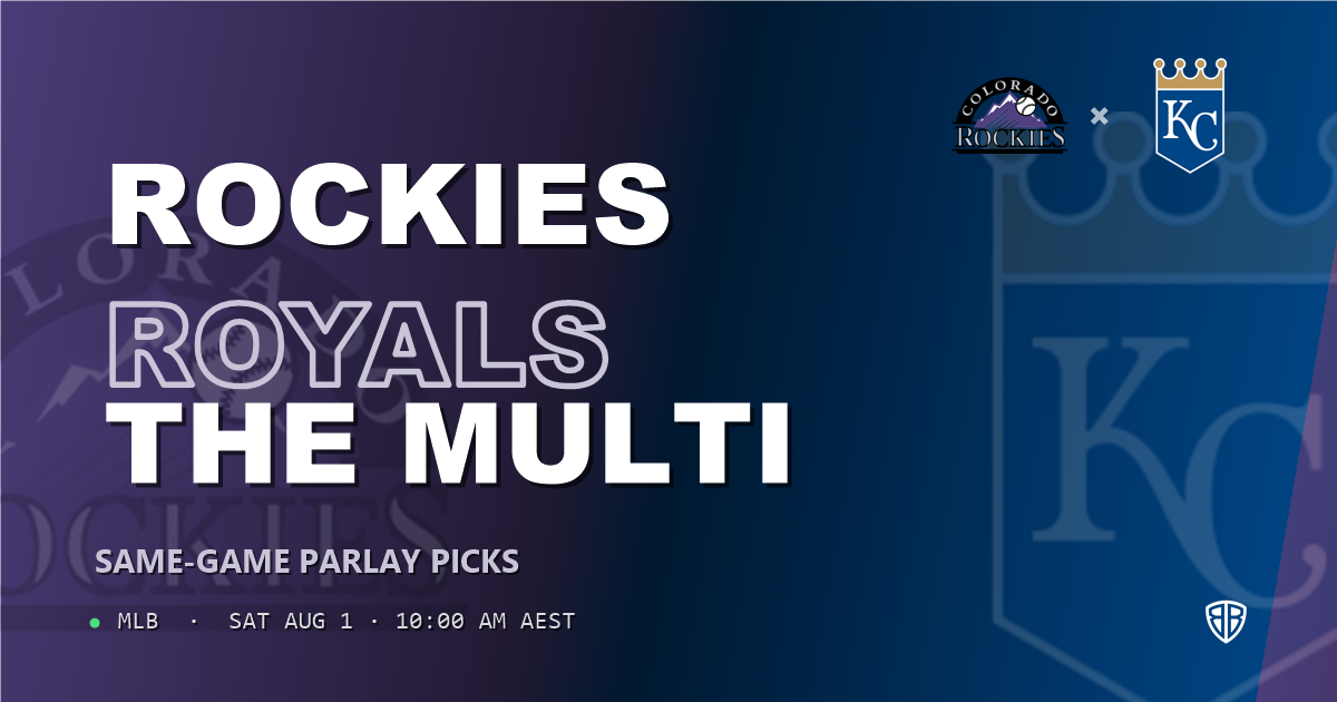 Colorado Rockies vs Kansas City Royals Prediction and Same Game Parlay picks, August 1, 2026