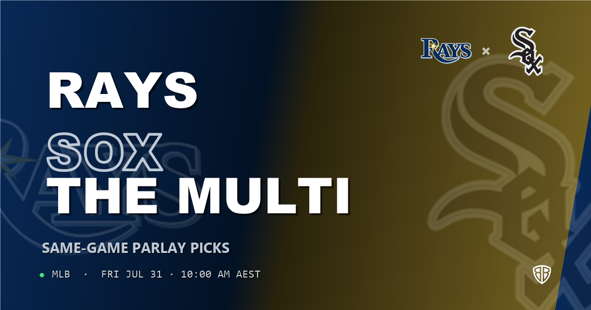 Tampa Bay Rays vs Chicago White Sox Prediction and Same Game Parlay picks, August 1, 2026