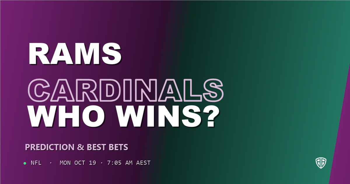Los Angeles Rams vs Arizona Cardinals Prediction & Picks, October 18, 2026