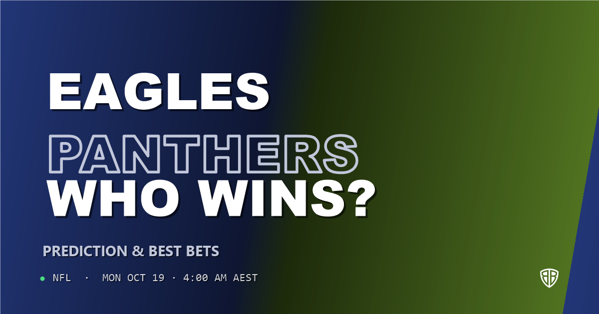 Philadelphia Eagles vs Carolina Panthers Prediction & Picks, October 18, 2026