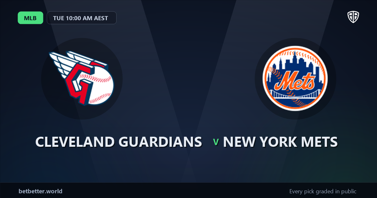 Cleveland Guardians vs New York Mets Prediction and Picks, August 4, 2026
