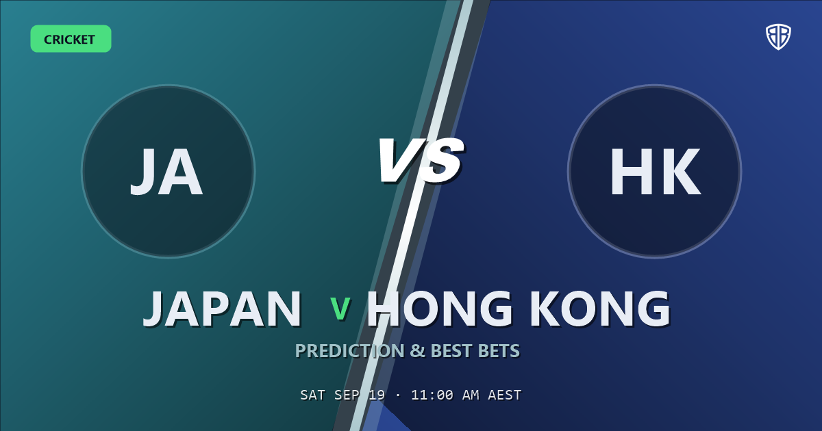 Japan vs Hong Kong Prediction & Picks: Full Match Breakdown & Bets