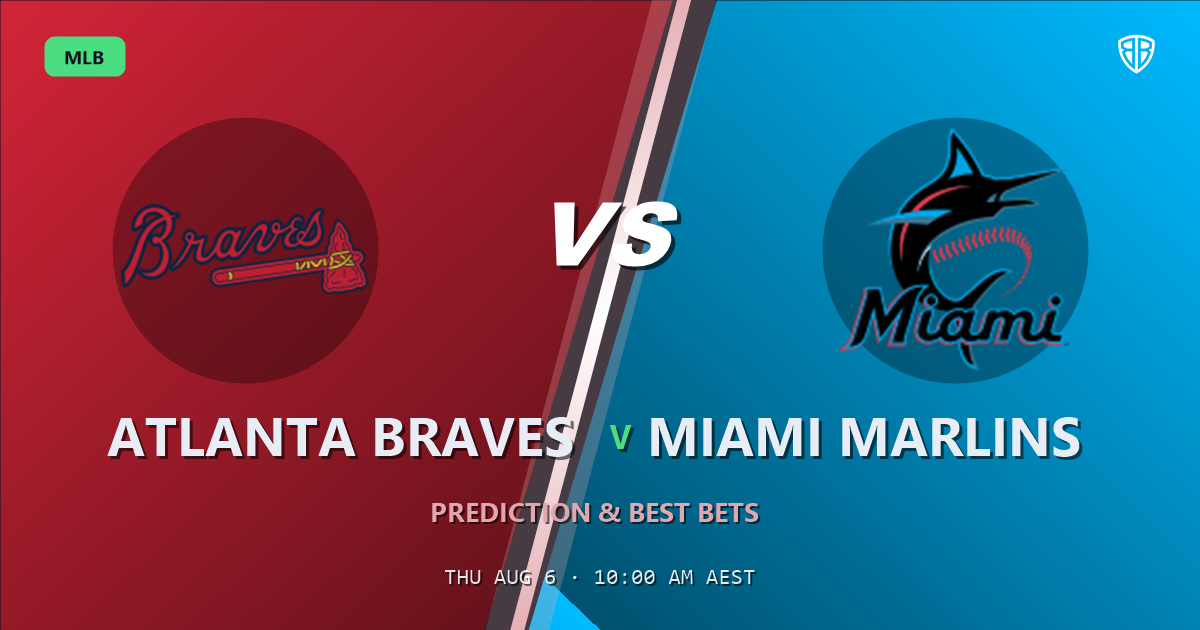 Atlanta Braves vs Miami Marlins Prediction and Picks, August 7, 2026