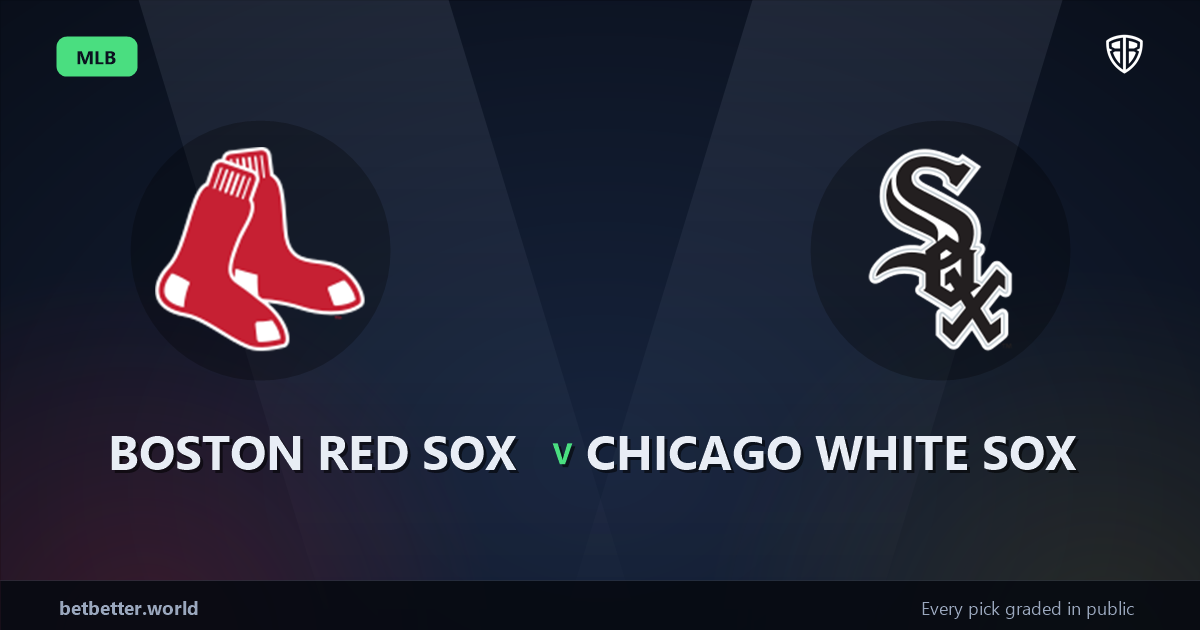 Boston Red Sox vs Chicago White Sox Prediction and Same Game Parlay picks, August 7, 2026