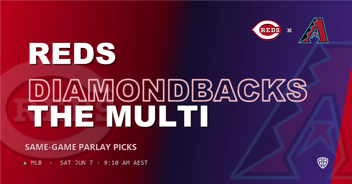 Cincinnati Reds vs Arizona Diamondbacks Prediction & Same Game Parlay picks Top SGP: High-Value Baseball Opportunity