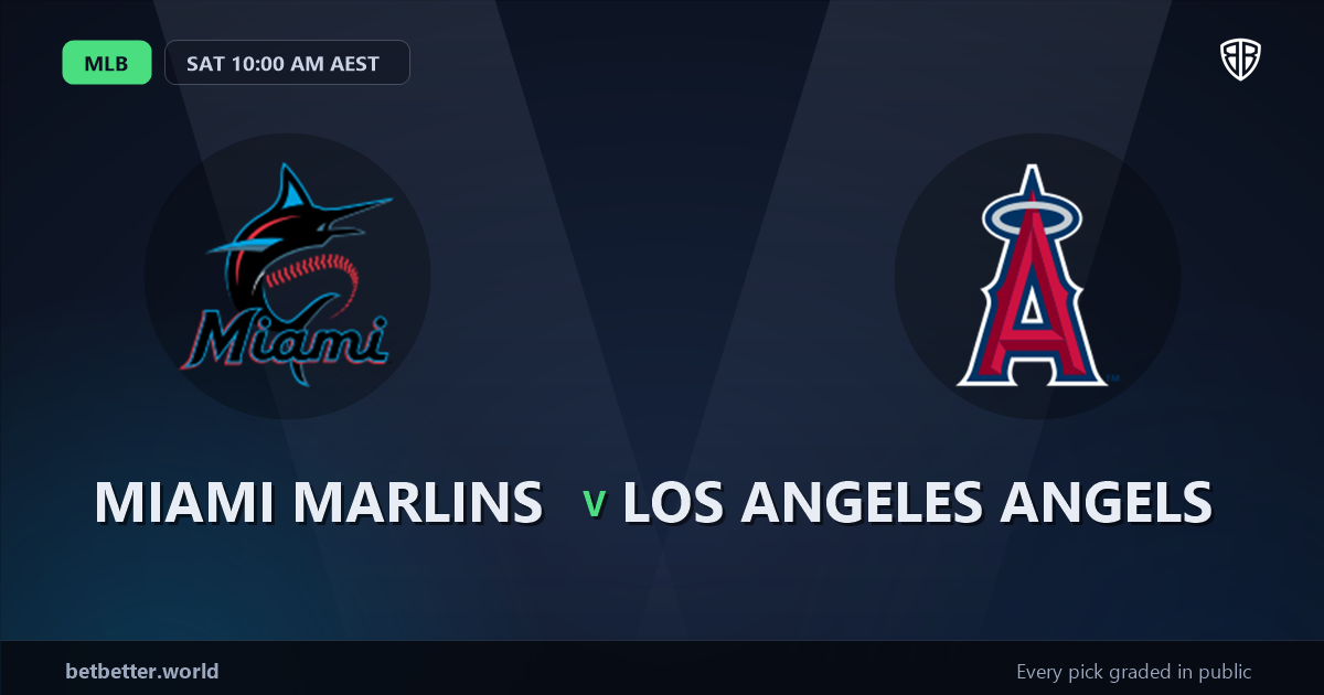 Miami Marlins vs Los Angeles Angels Prediction and Picks, August 8, 2026