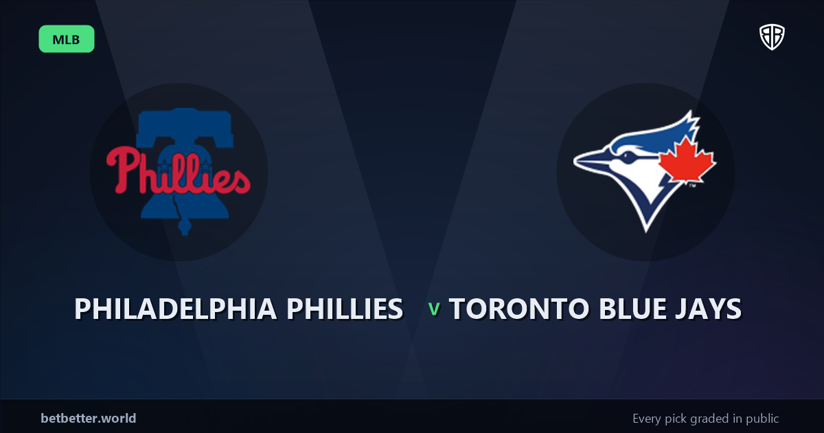 Philadelphia Phillies vs Toronto Blue Jays Prediction and Picks, August 10, 2026