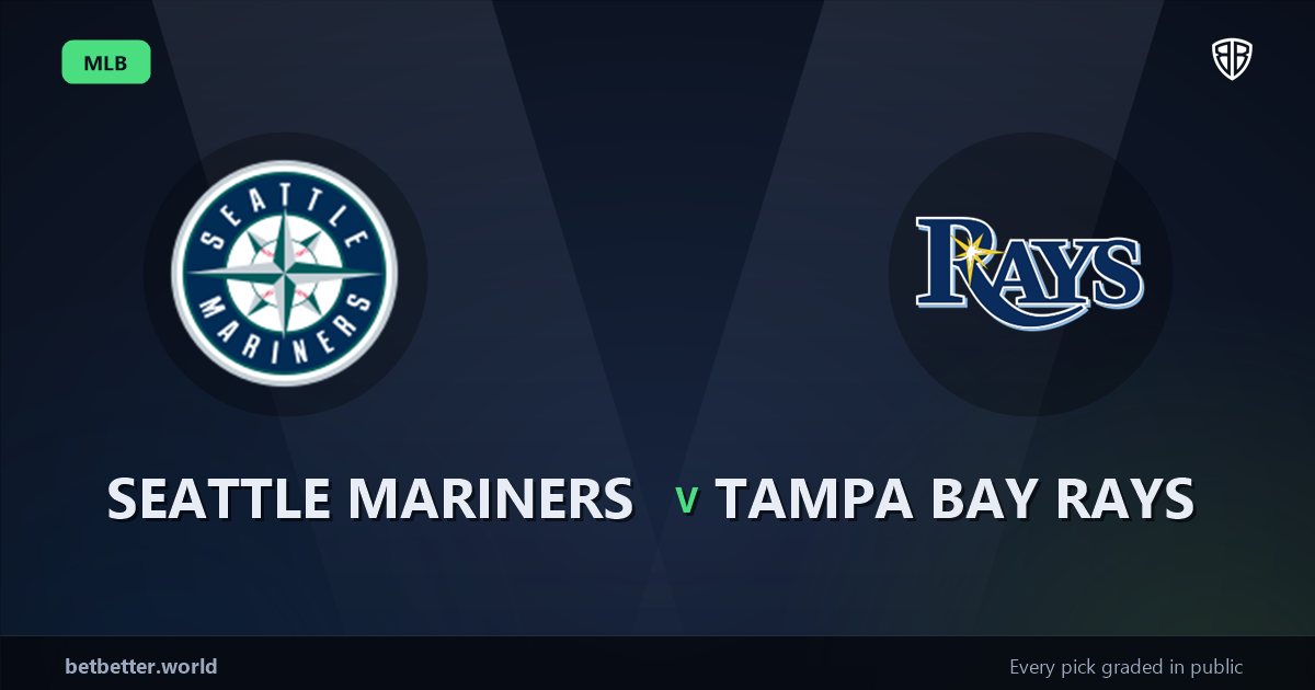Seattle Mariners vs Tampa Bay Rays Prediction and Same Game Parlay picks, August 10, 2026