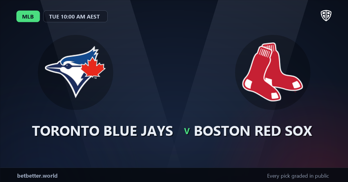 Toronto Blue Jays vs Boston Red Sox Prediction and Picks, August 11, 2026