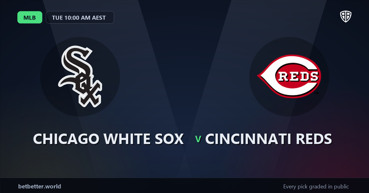 Chicago White Sox vs Cincinnati Reds Prediction and Picks, August 11, 2026