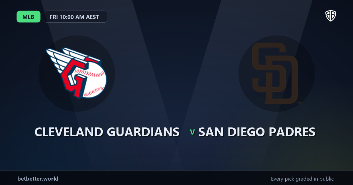Cleveland Guardians vs San Diego Padres Prediction and Picks, August 14, 2026
