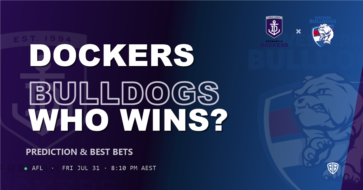 Fremantle Dockers vs Western Bulldogs Prediction & Picks (Matthew Kennedy Key Factor): Stat-Based Insights