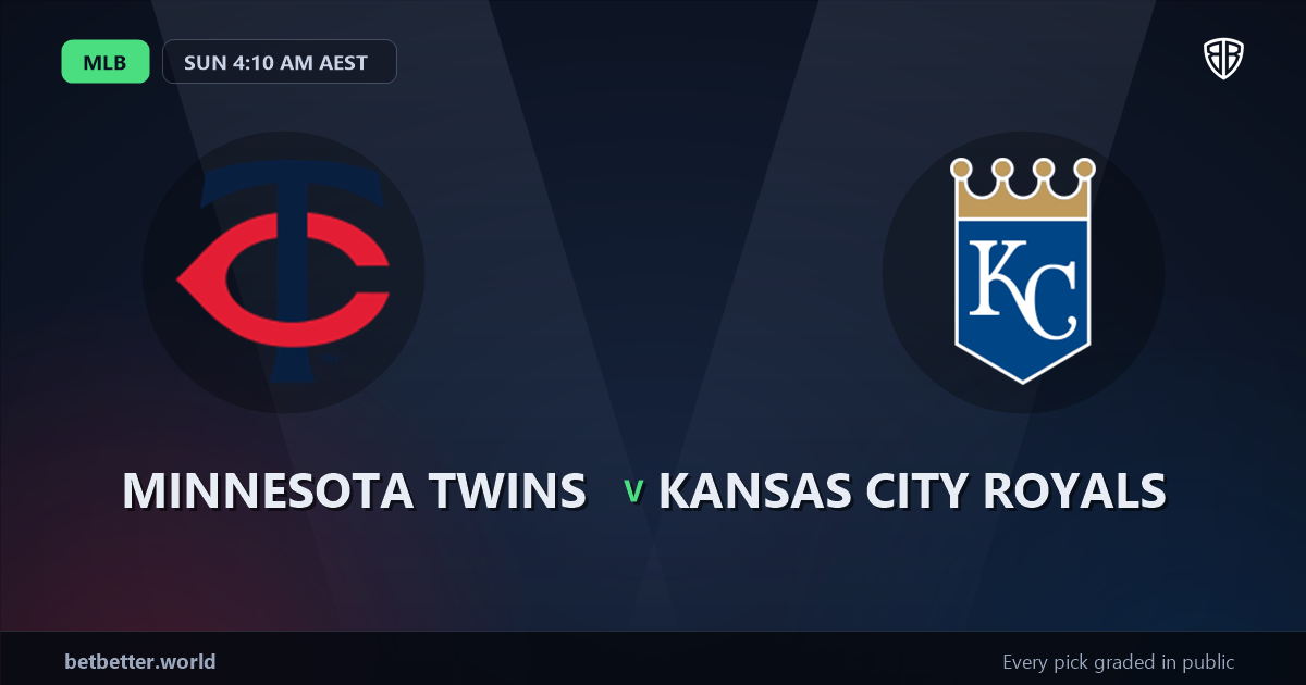 Minnesota Twins vs Kansas City Royals Prediction & Picks: Winning Game Angles