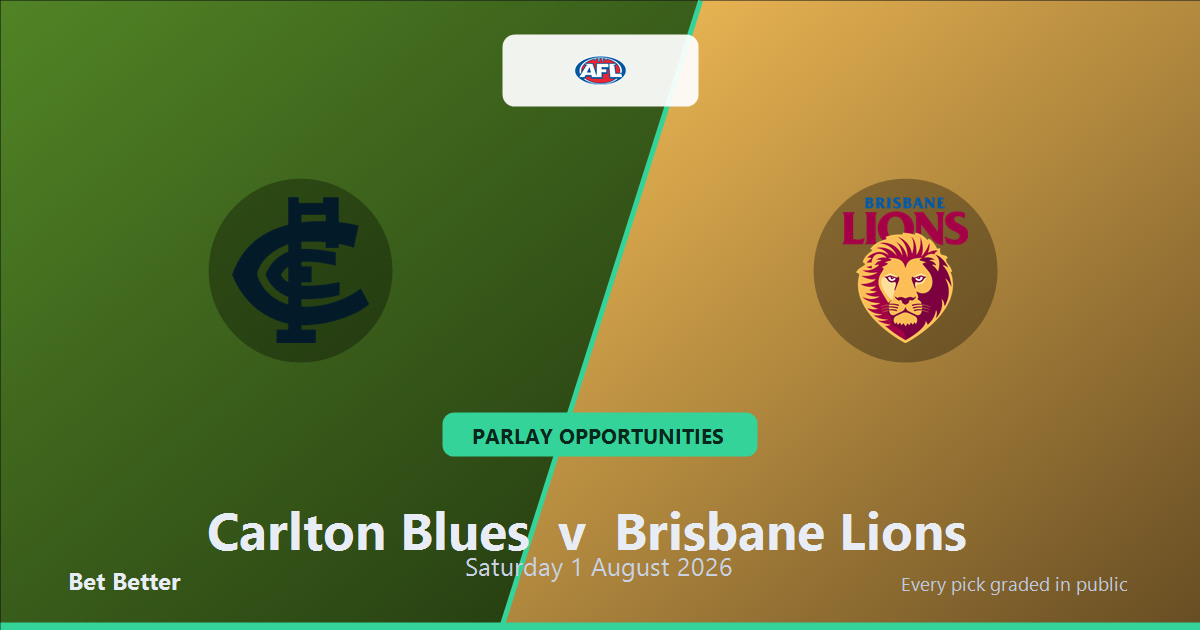 Carlton Blues vs Brisbane Lions Prediction & Same Game Multi picks Top SGM: Don't Miss These Odds