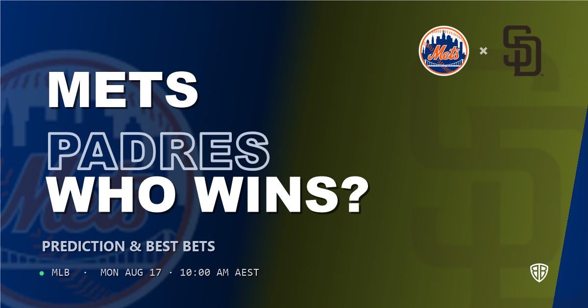New York Mets vs San Diego Padres Prediction and Picks, August 17, 2026