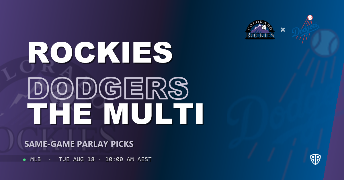 Colorado Rockies vs Los Angeles Dodgers Prediction and Same Game Parlay picks, August 17, 2026