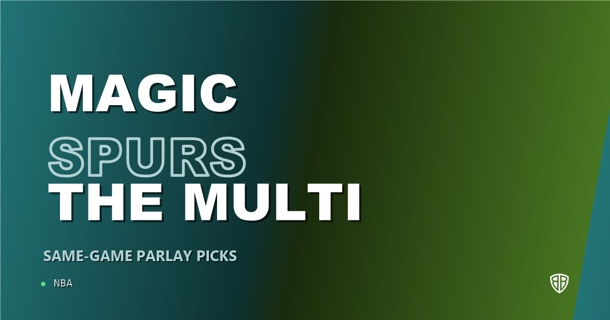 Orlando Magic vs San Antonio Spurs Prediction & Same Game Parlay picks Key Insights: High-Value Opportunity