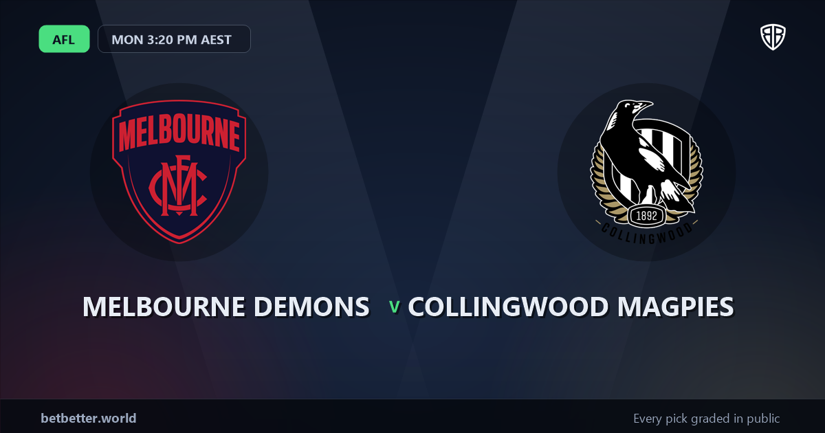 Melbourne Demons vs Collingwood Magpies Prediction & Picks: Winning Game Angles