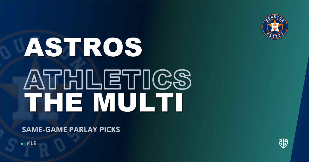 Houston Astros vs Athletics Prediction and Same Game Parlay picks, August 21, 2026