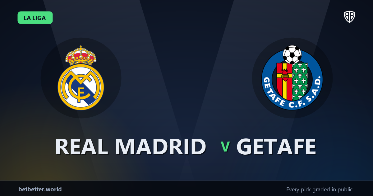Real Madrid vs Getafe Prediction & Same Game Parlay picks Top SGP: Our Expert La Liga Analysis