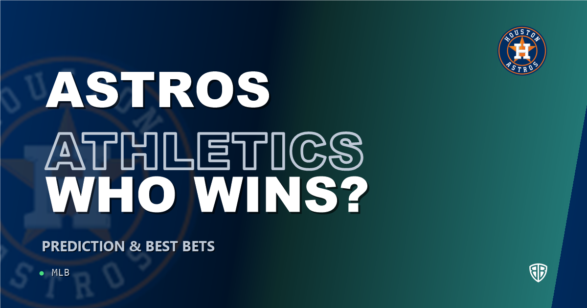 Houston Astros vs Athletics Prediction and Picks, August 22, 2026
