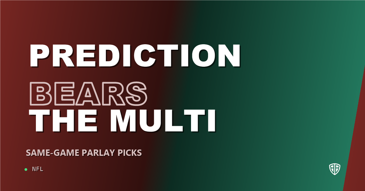 Chicago Bears vs New Orleans Saints Prediction & Same Game Parlay Picks: Data-Driven Targets