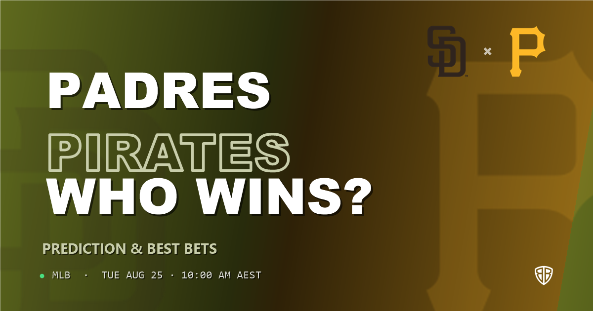 San Diego Padres vs Pittsburgh Pirates Prediction and Picks, August 24, 2026