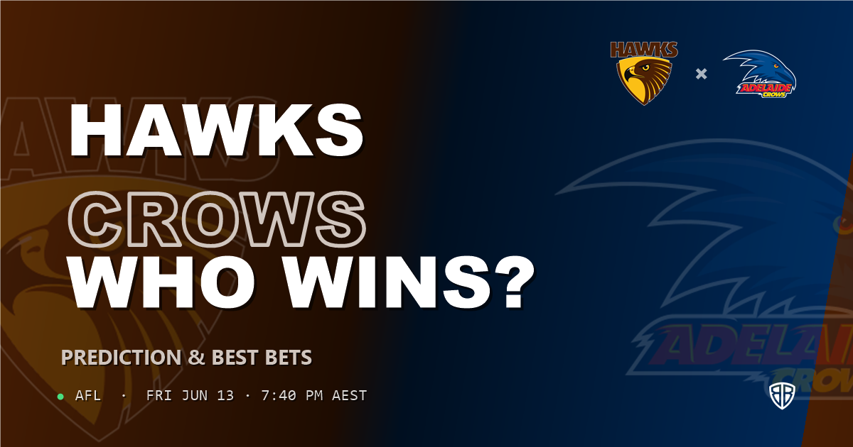 AFL news: Hawthorn Hawks vs Adelaide Crows Prediction & Picks : Stat-Based Insights