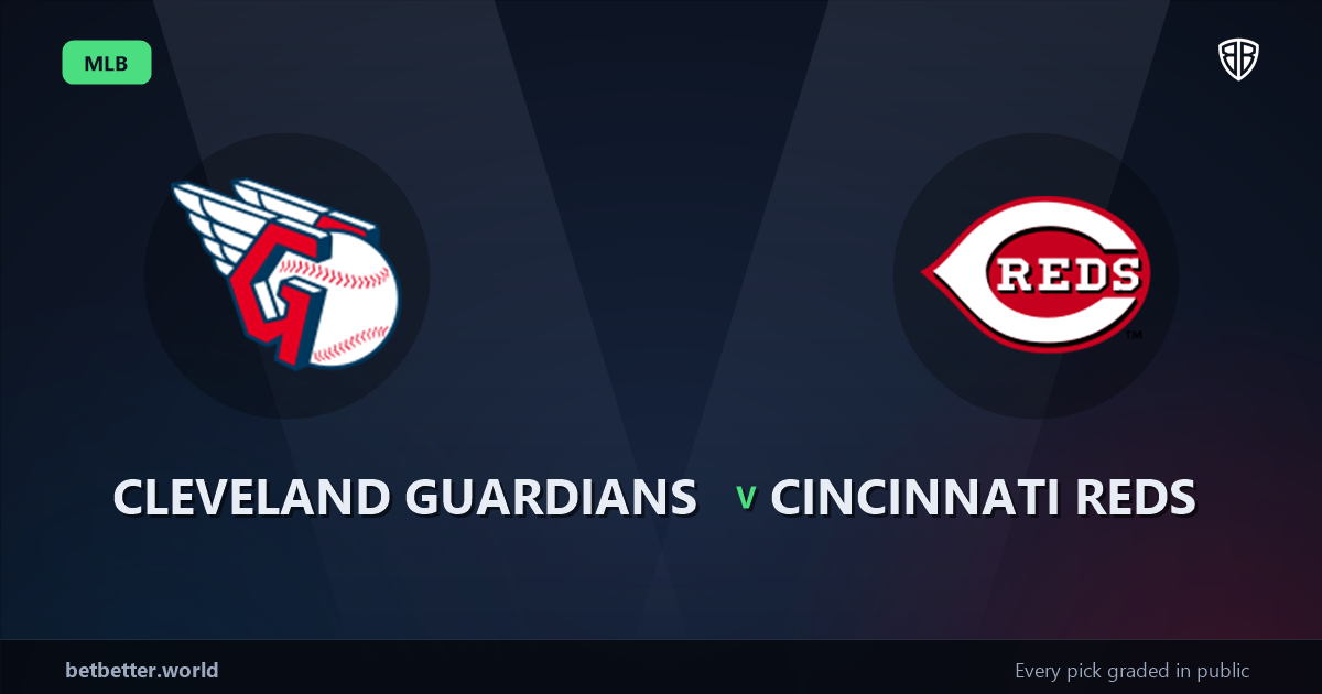 Cleveland Guardians vs Cincinnati Reds Prediction & Picks (TJ Friedl Key Factor): Stat-Based Baseball Insights