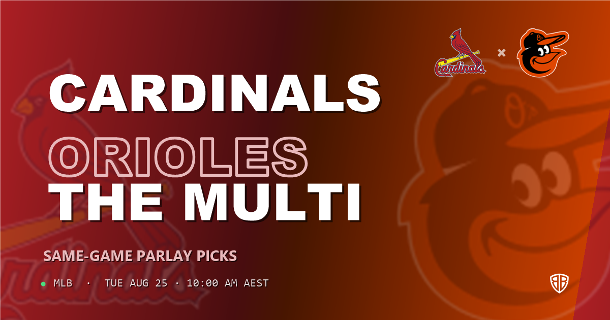 St. Louis Cardinals vs Baltimore Orioles Prediction and Same Game Parlay picks, August 26, 2026