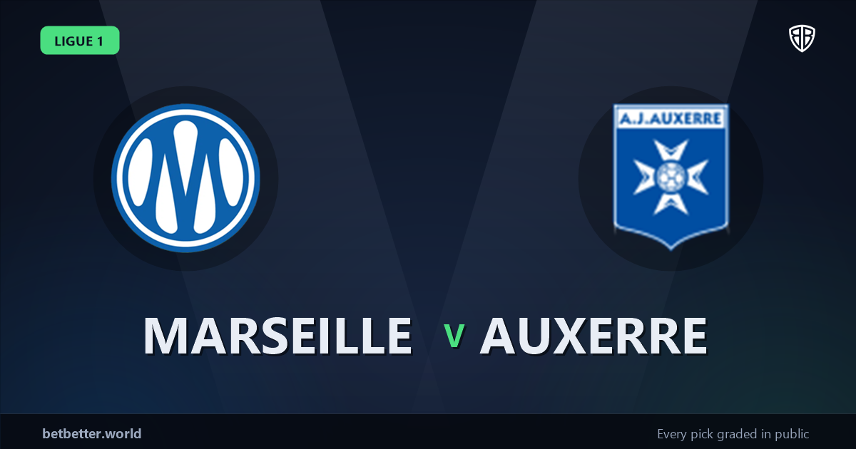 Marseille vs Auxerre Prediction & Same Game Parlay picks Value Parlay: Analytics Breakdown