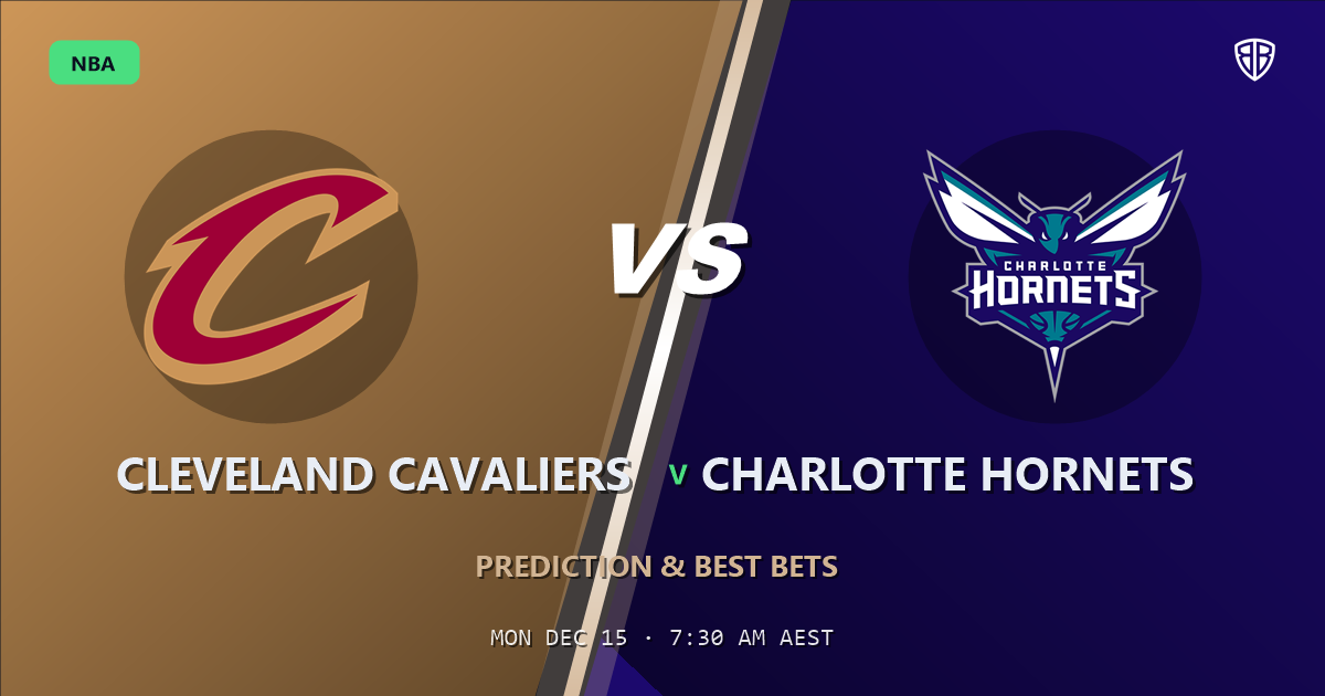 Cleveland Cavaliers vs Charlotte Hornets Prediction & Picks: Odds Analysis & Top Props