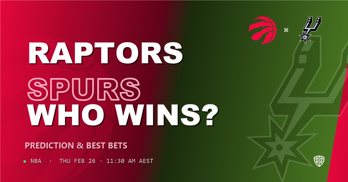 Toronto Raptors vs San Antonio Spurs Prediction & Picks (Stephon Castle Key Factor): Winning Game Angles