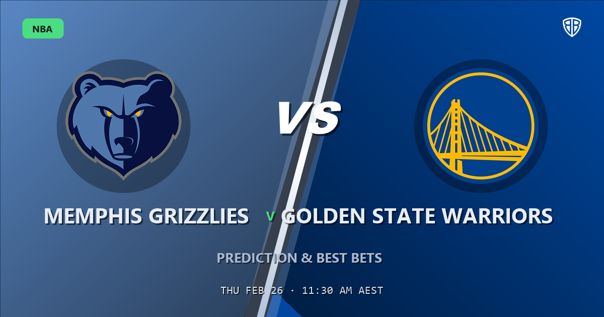Memphis Grizzlies vs Golden State Warriors Prediction & Picks: Stat-Based Insights