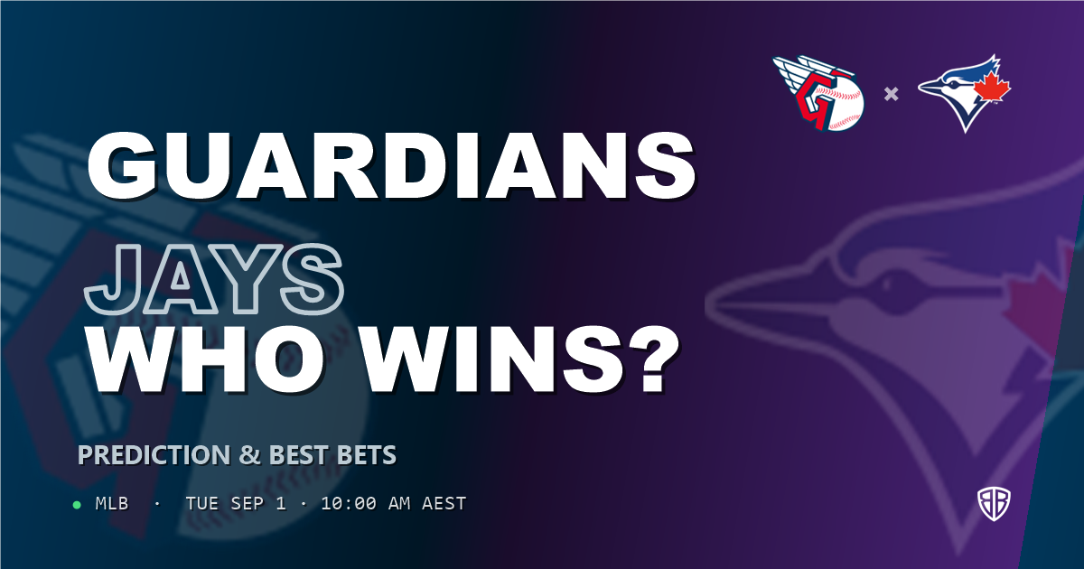Cleveland Guardians vs Toronto Blue Jays Prediction and Picks, September 1, 2026