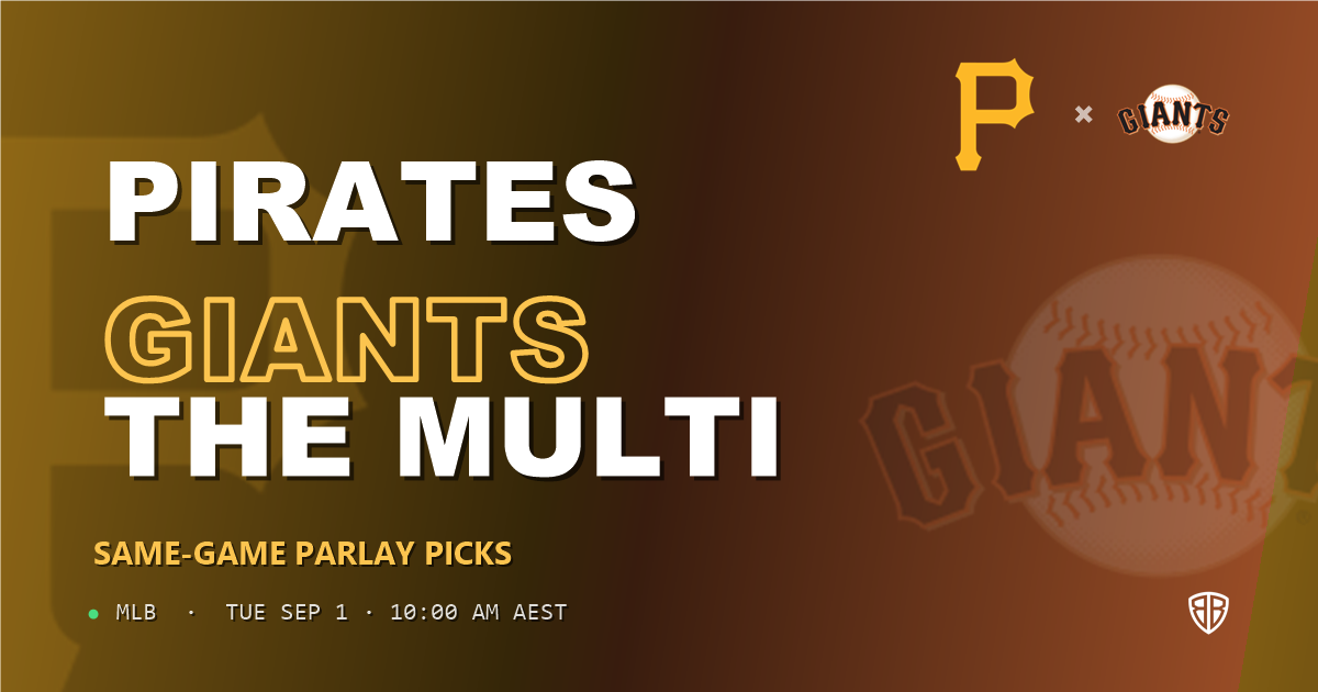 Pittsburgh Pirates vs San Francisco Giants Prediction and Same Game Parlay picks, September 2, 2026