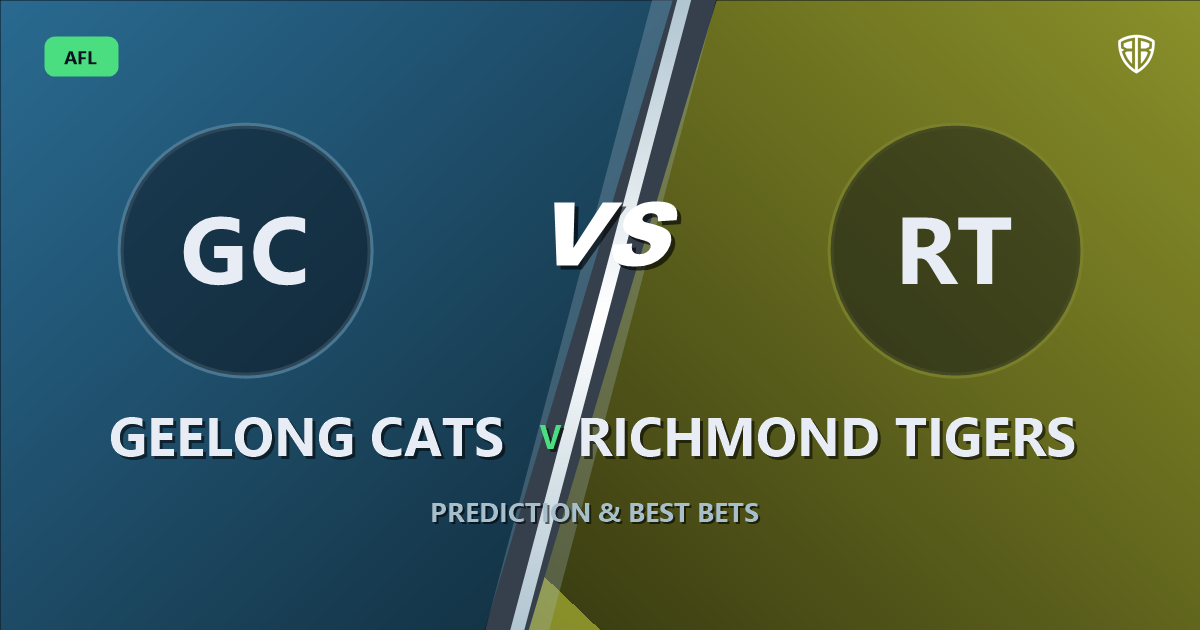 Geelong Cats vs Richmond Tigers Prediction & Picks (Tim Taranto Key Factor): Winning Game Angles