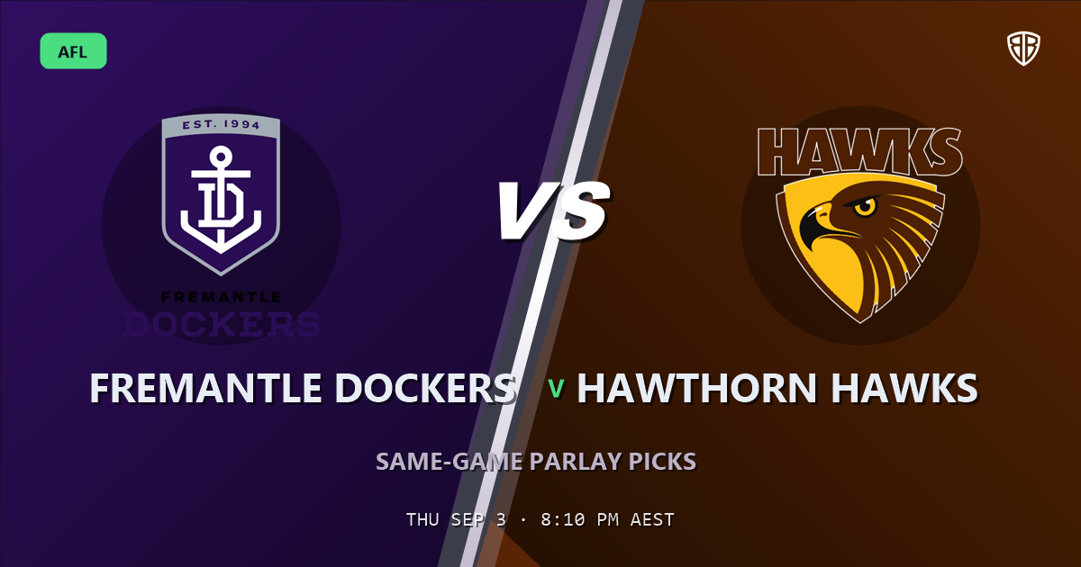 Fremantle Dockers vs Hawthorn Hawks Prediction & Same Game Multi picks Key Insights: Don't Miss These Odds