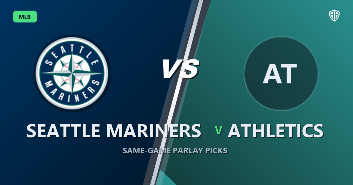 Seattle Mariners vs Athletics Prediction and Same Game Parlay picks, September 3, 2026