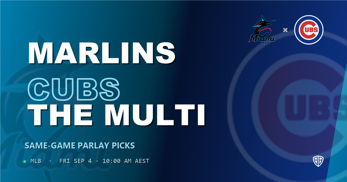 Miami Marlins vs Chicago Cubs Prediction and Same Game Parlay picks, September 4, 2026