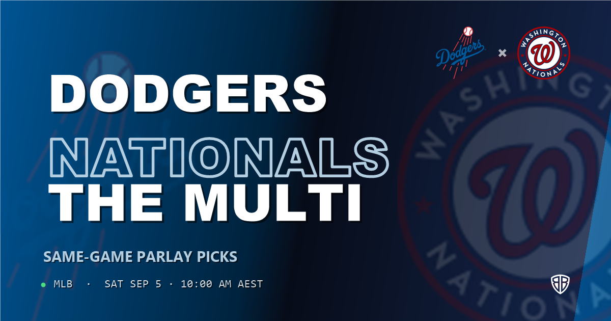 Los Angeles Dodgers vs Washington Nationals Prediction and Same Game Parlay picks, September 4, 2026