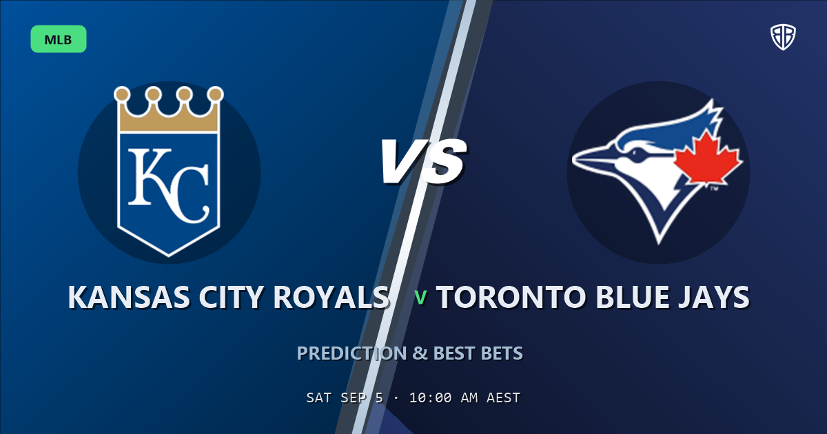 Kansas City Royals vs Toronto Blue Jays Prediction and Picks, September 4, 2026