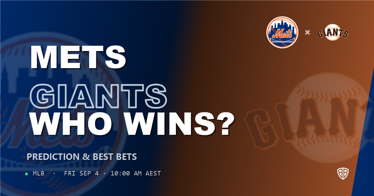 New York Mets vs San Francisco Giants Prediction and Picks, September 5, 2026