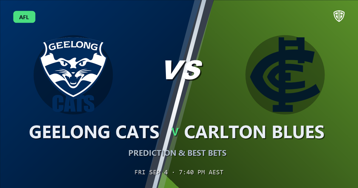 Geelong Cats vs Carlton Blues Prediction & Picks (Will Hayward Key Factor): Odds Analysis & Top Props