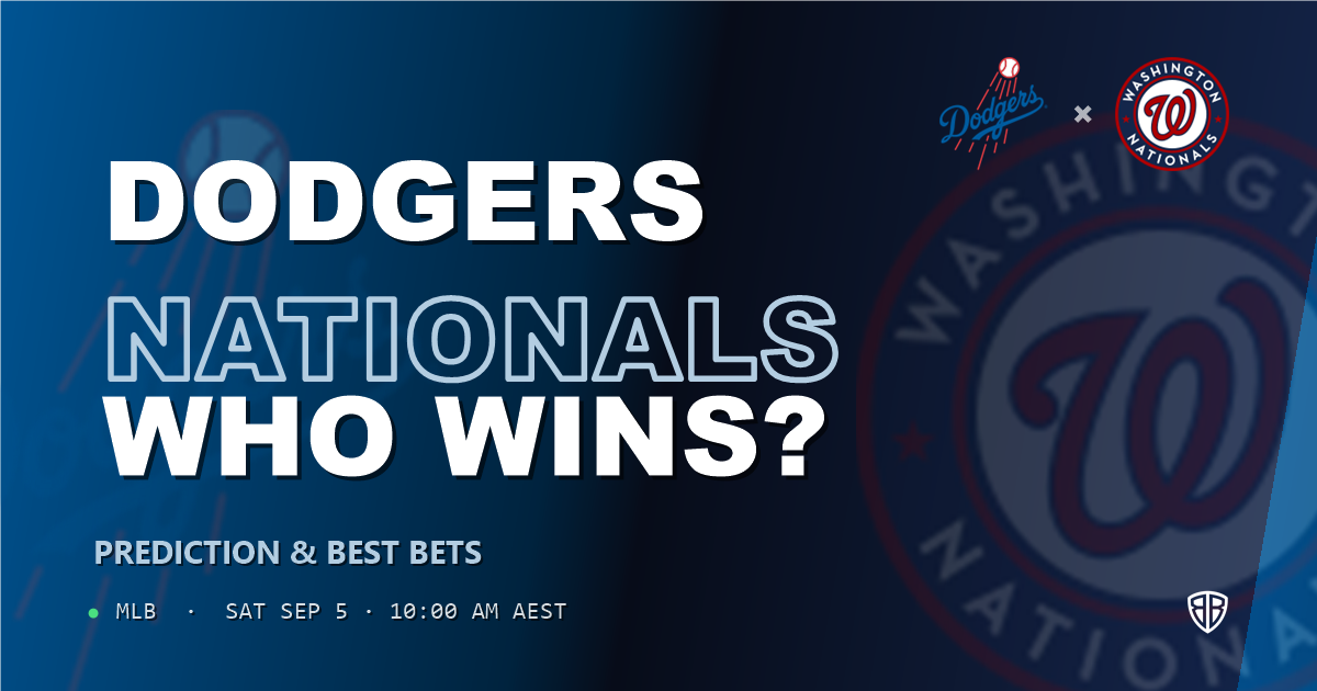Los Angeles Dodgers vs Washington Nationals Prediction and Picks, September 5, 2026