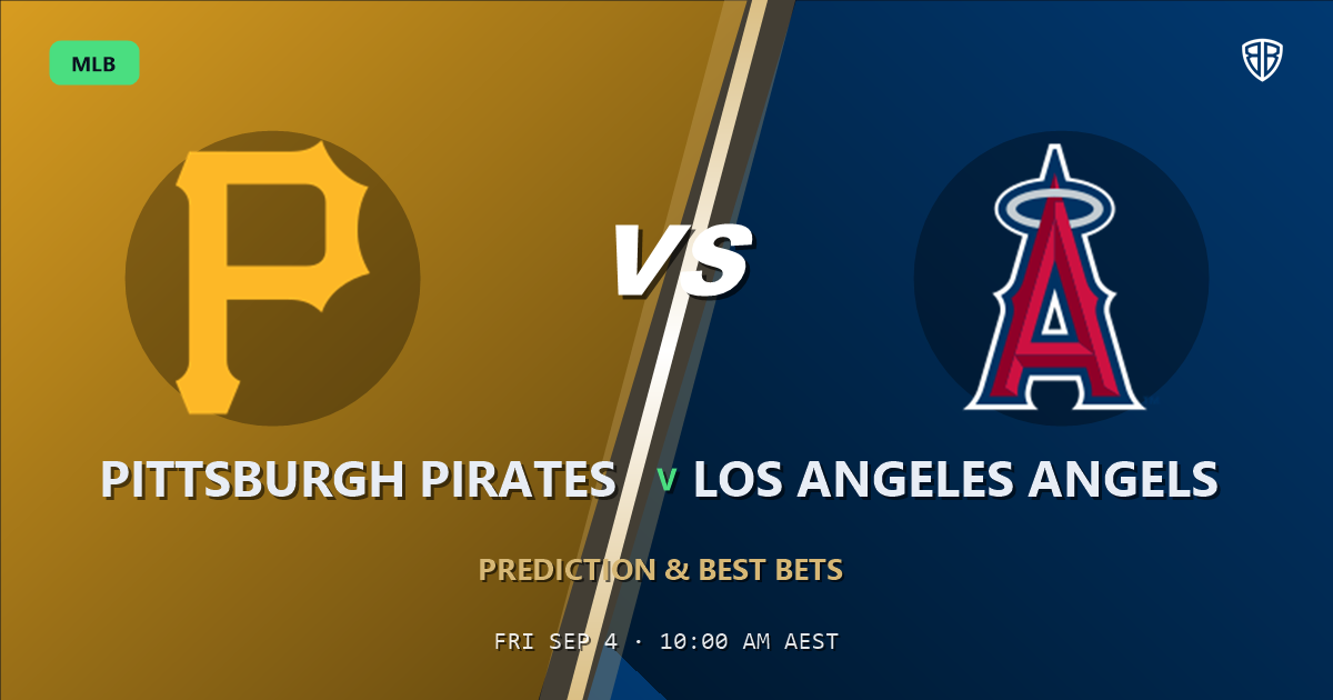 Pittsburgh Pirates vs Los Angeles Angels Prediction and Picks, September 5, 2026
