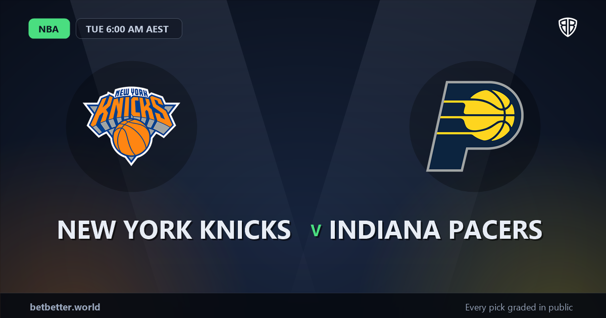 New York Knicks vs Indiana Pacers Prediction & Same Game Parlay picks Key Insights: Analytics Breakdown