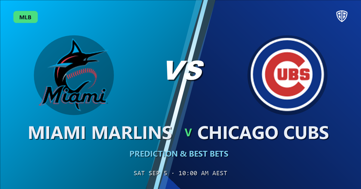 Miami Marlins vs Chicago Cubs Prediction and Picks, September 6, 2026